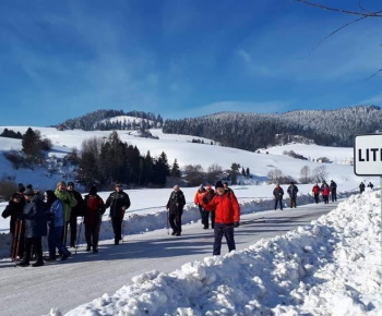 58. ročník turistického pochodu - osobodenie obce 