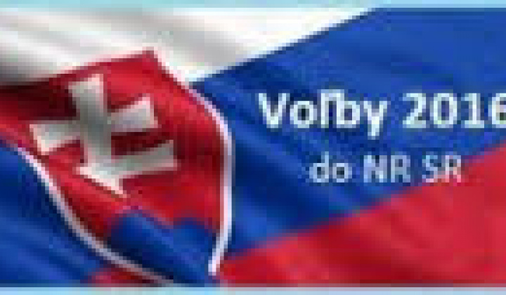 Voľby do NR SR 2016 - informácia pre voliča